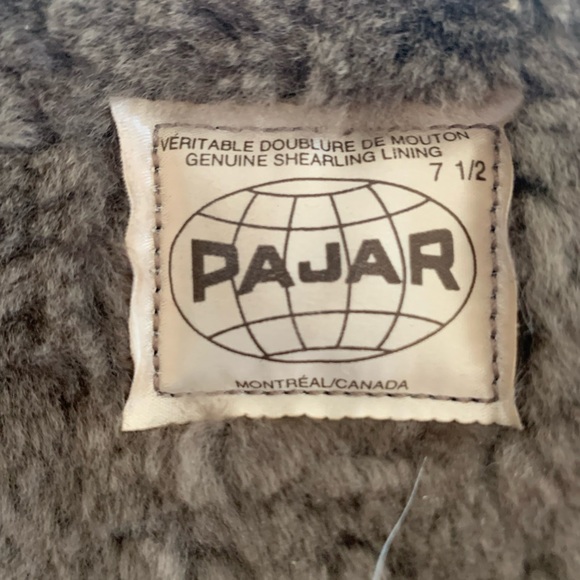 Pajar at Black Suede Genuine Shearling Boots - Picture 10 of 10